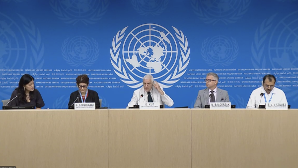 OHCHR Treaty Bodies Press conference: Committee on the Elimination of Racial Discrimination (CERD)