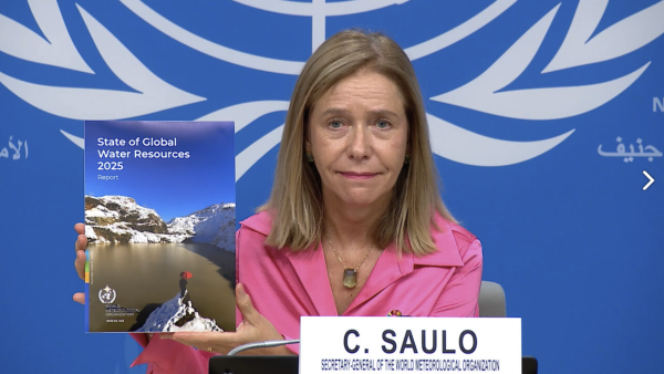 WMO - Press conference: State of Global Water Resources Report 2025