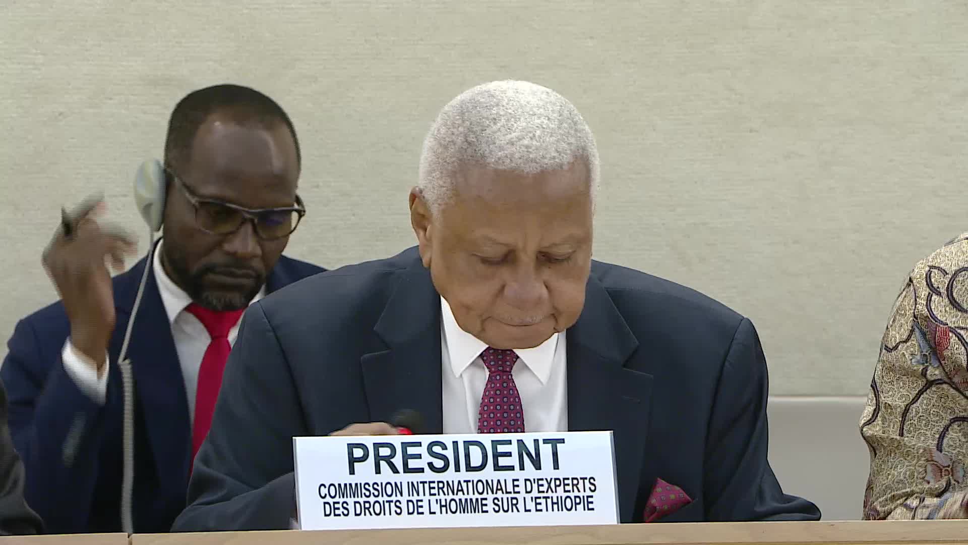 HRC 54 - President commission on Ethiopia 21 September 2023