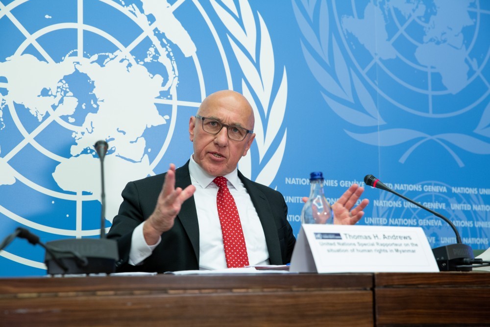 Press conference: UN Special Rapporteur on Myanmar