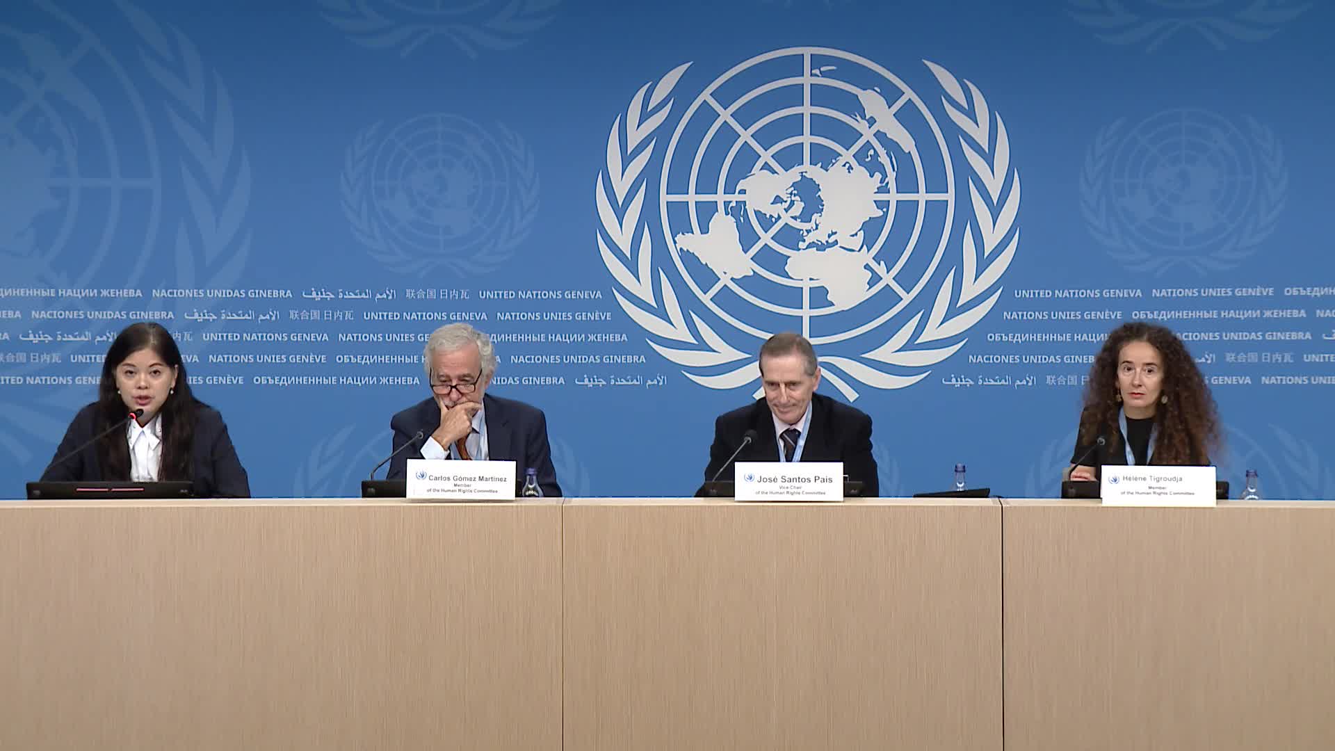 OHCHR Press conference : CCPR - 03 November 2023