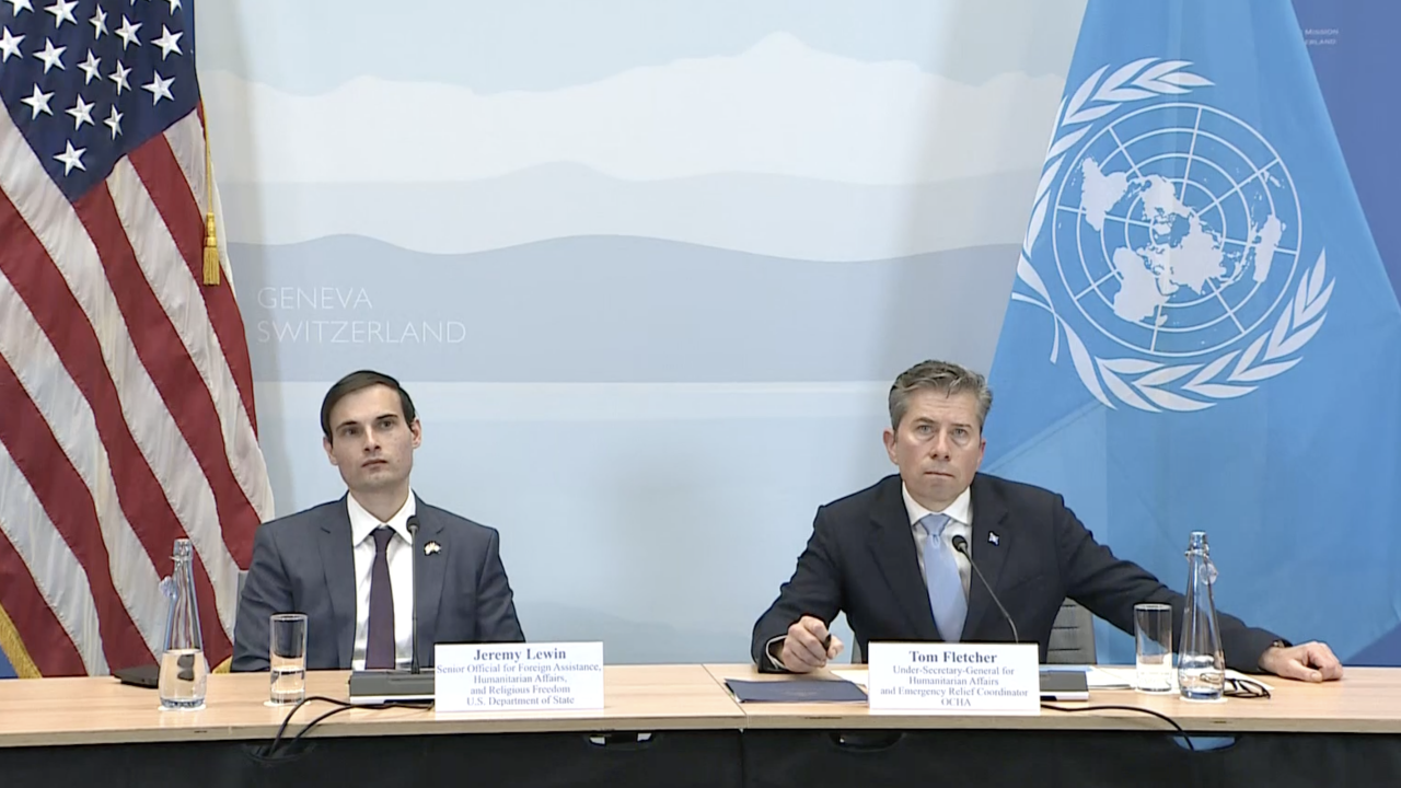 OCHA - U.S. Mission at Geneva joint press conference - 29 December 2025