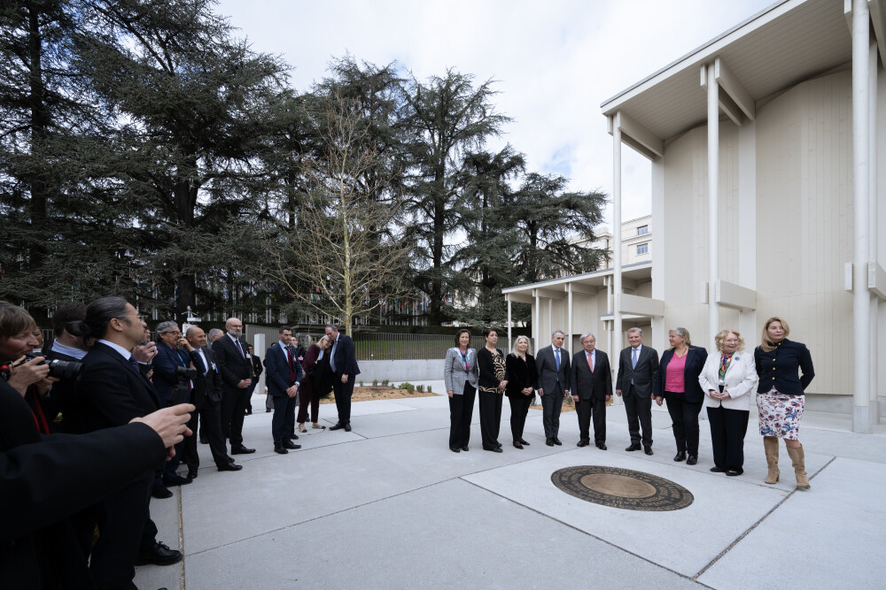 Portail des Nations Reception