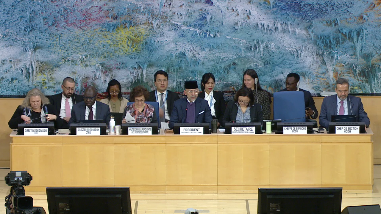 HRC 61 - Urgent debate - 25 March 2026