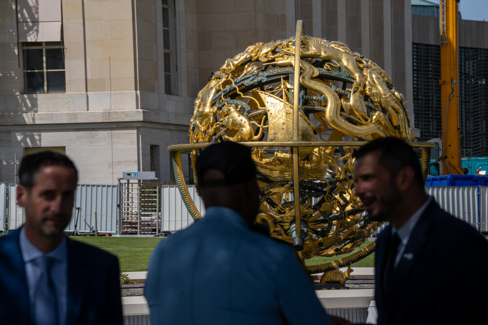 Celestial Sphere - Woodrow Wilson memorial reopening