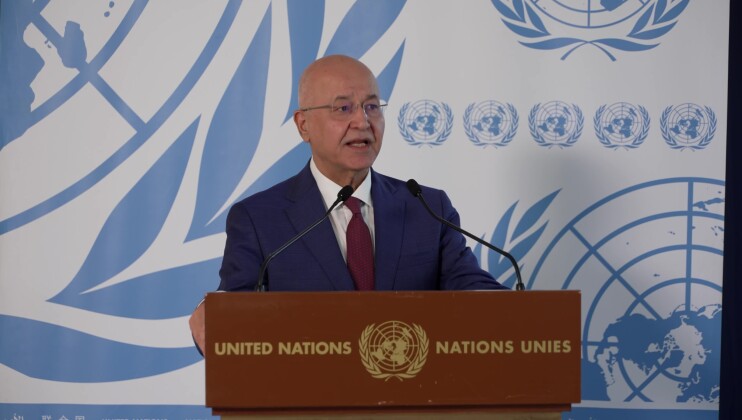 Media stakeout - UNHCR High Commissioner